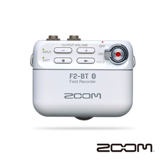 ZOOM F2-BT 微型錄音機 領夾麥克風組 白 公司貨
