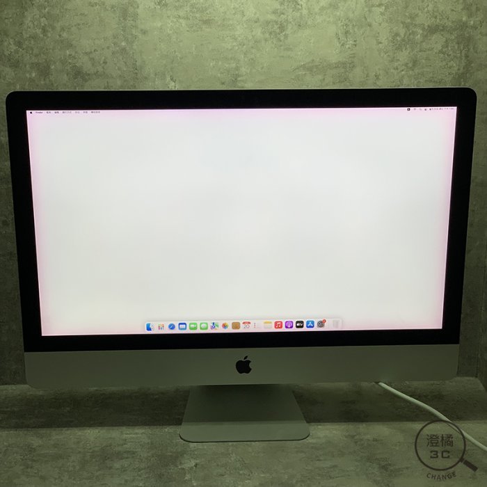 『澄橘』IMAC 27 2015 5K 客製 I7-4.0/16G/512GB 銀 二手 無盒《無鍵盤滑鼠》A64238