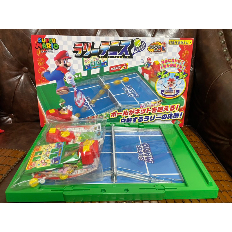 EP07327 日本 EPOCH SUPER MARIO 超級瑪莉 馬力歐 瑪莉歐 網球對決遊戲 桌遊 玩具