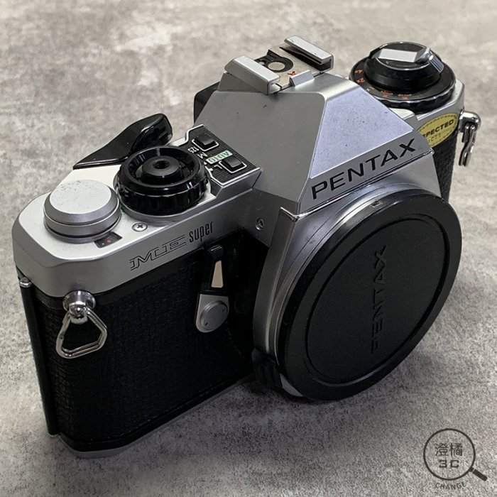 『澄橘』Pentax ME Super 底片機 瑕疵品 銀 二手 無盒裝 中古《歡迎折抵》A61711