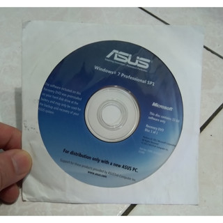 ASUS WIN 7 Pro SP1 Recovery光碟 32-bit