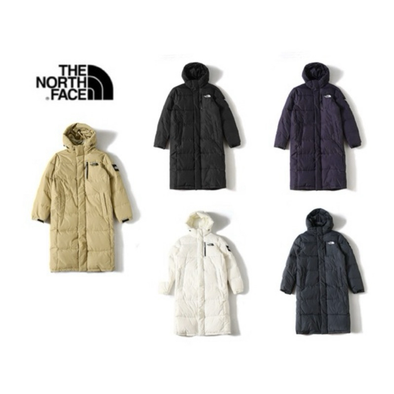 THE NORTH FACE 23 Fw 袖標Logo長版 潮流 北面 羽絨外套 大衣 潮流 日單 禦寒