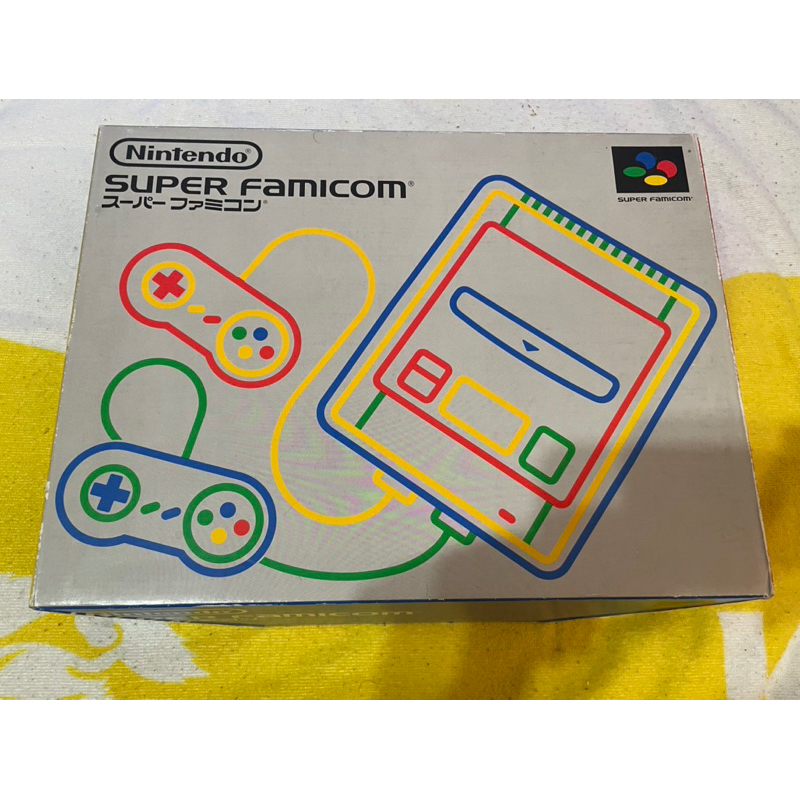 稀有 Nintendo SUPER Famicom超級任天堂高畫質後期型最1Chip-02書盒裝完整編號相同