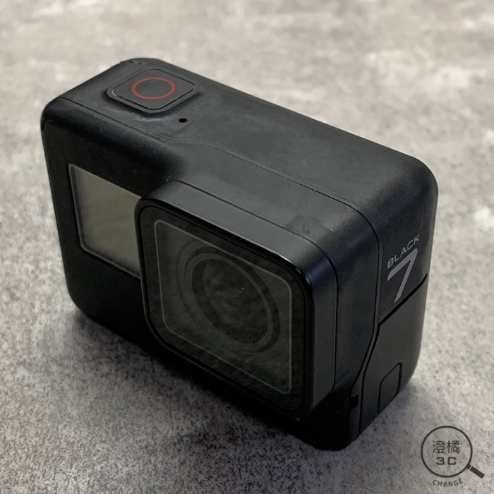 『澄橘』GoPro Hero 7 Black 防水 極限 運動 攝影機 黑 二手 無盒《歡迎折抵》A63222