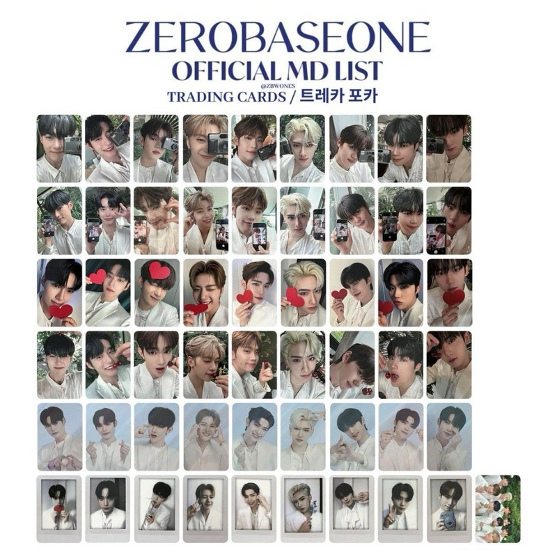 ZB1 ZEROBASEONE 韓國Fancon隨機卡 卡包卡 週邊 換卡