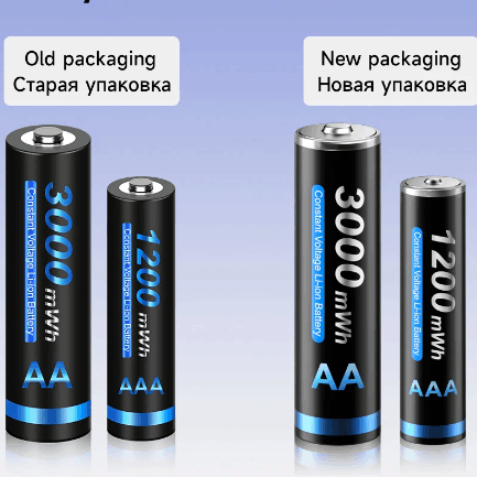 【PALO】1.5v恆壓 三號電池 四號電池 充電電池  3號電池 4號電池 高容量 鋰電池 AA電池 AAA電池