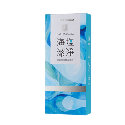 【台鹽TAIYEN】蓓舒美 - 海鹽淨膚皂 超值三入組（130g*3顆/盒）