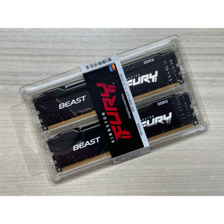 ⭐️【金士頓 HyperX FURY DDR3 1866 16GB (8GBx2)】⭐ 全新黑色/超頻/雙通道/終身保固