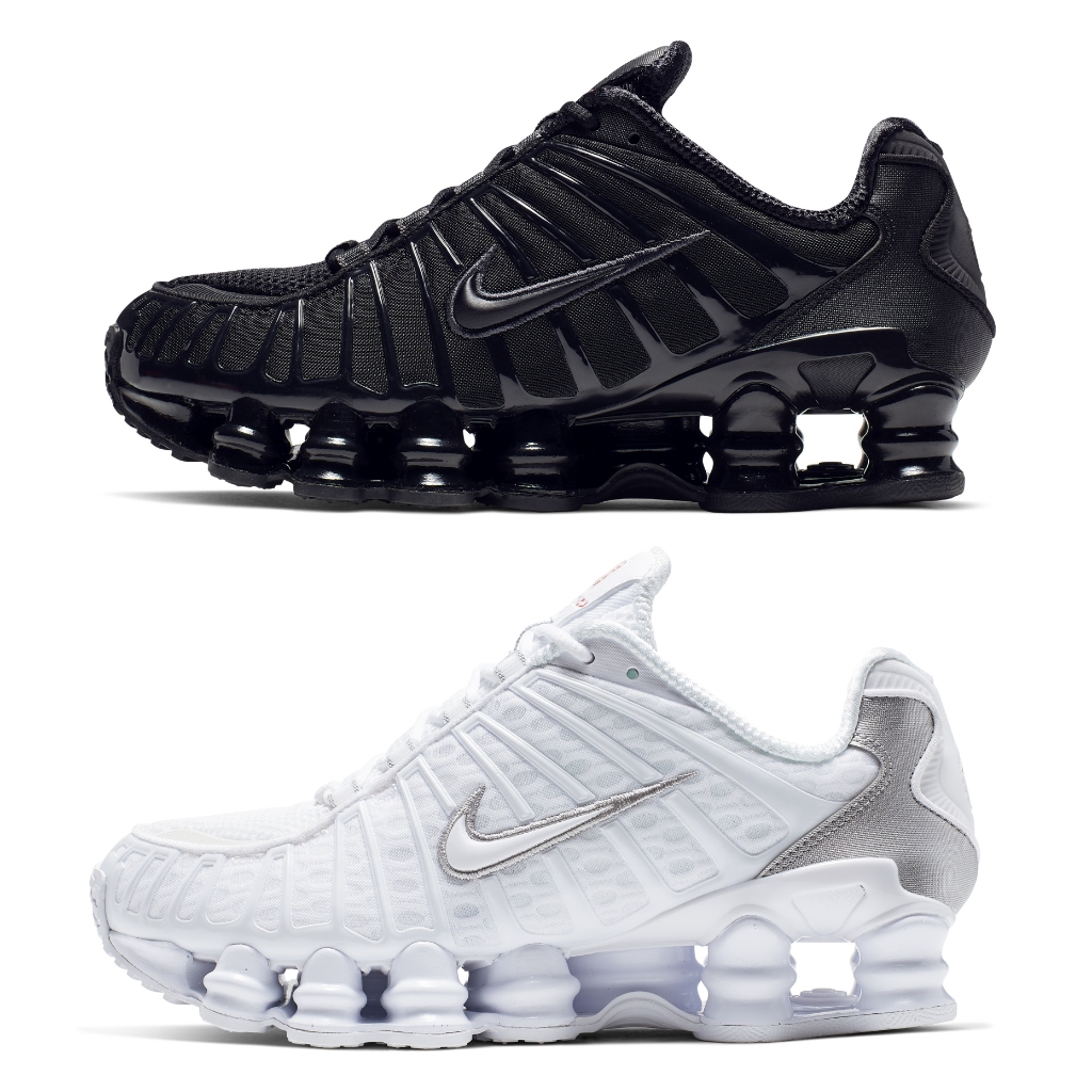 [歐鉉]WMNS NIKE SHOX TL 透氣網眼 彈簧 運動鞋 女鞋 AR3566-002 AR3566-100