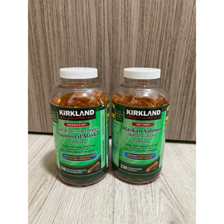 Kirkland Fish Oil 阿拉斯加 野生鮭魚油 科克蘭 魚油 1200mg 320粒 加拿大代購