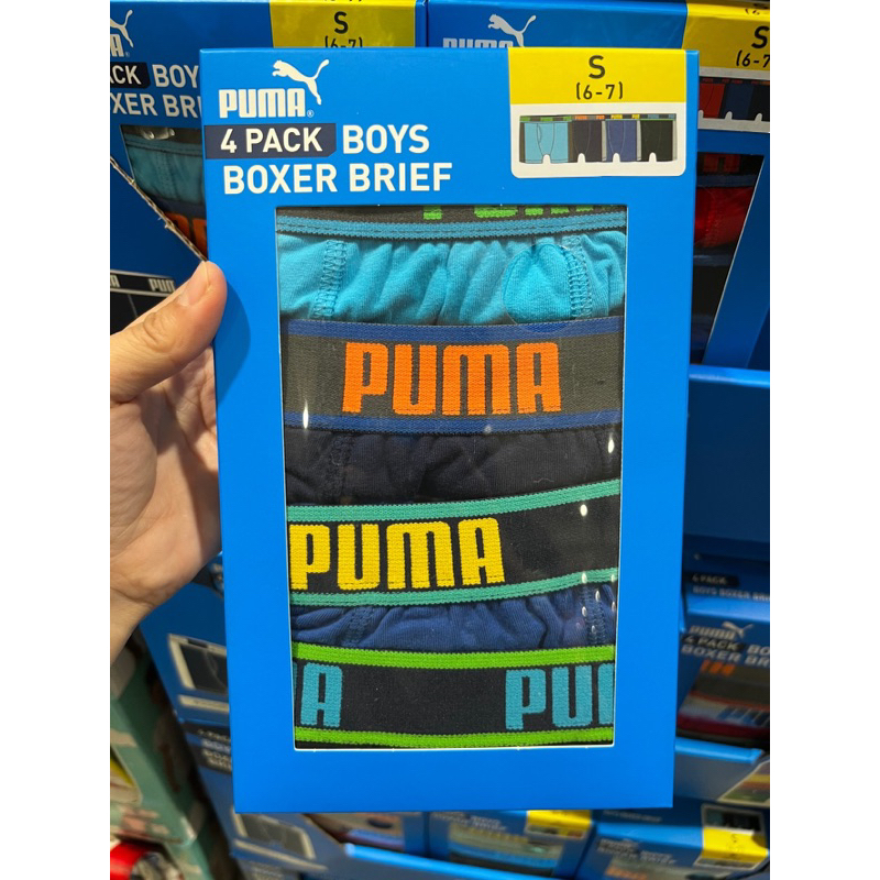 🔥現貨不用等🔥  好市多購入 Puma 男童內褲 四入組