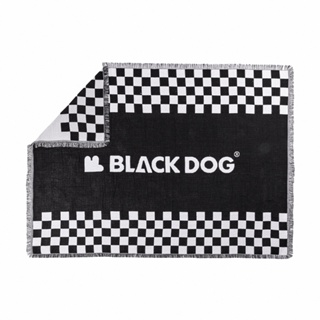 【Blackdog】雙面棋盤格流蘇編織毯 DZ013 毛毯 披毯 地毯 桌布 原廠公司貨一年保固
