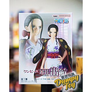 ☆DumpyToy☆ 現貨 日版 金證 景品 航海王 海賊王 THE出航 妮可·羅賓 公仔