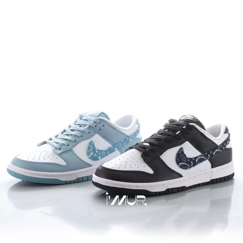 Nike Dunk Low Paisley 腰果花 變形蟲 黑白 熊貓 DH4401-100 藍白 DH4401-101