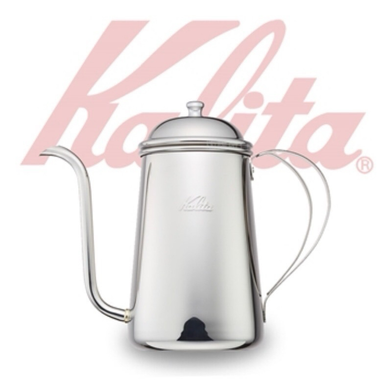 【kalita】不鏽鋼咖啡手沖壺 細口壺 直火、電磁爐加熱可 1200ml