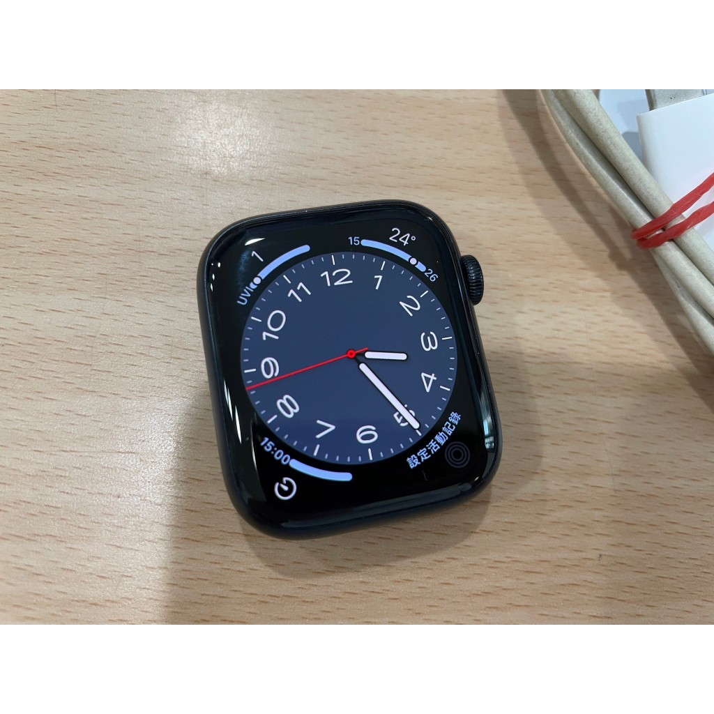 (台中手機GO) Apple Watch Series 7 Wi-Fi 45mm 蘋果手錶GPS 9成8新