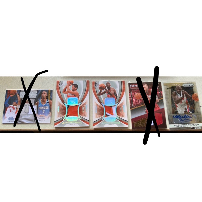 NBA 比賽 GU 親筆簽名 球員 球卡 限量 全新 官方認證 球衣 Iverson Kobe MJ Curry