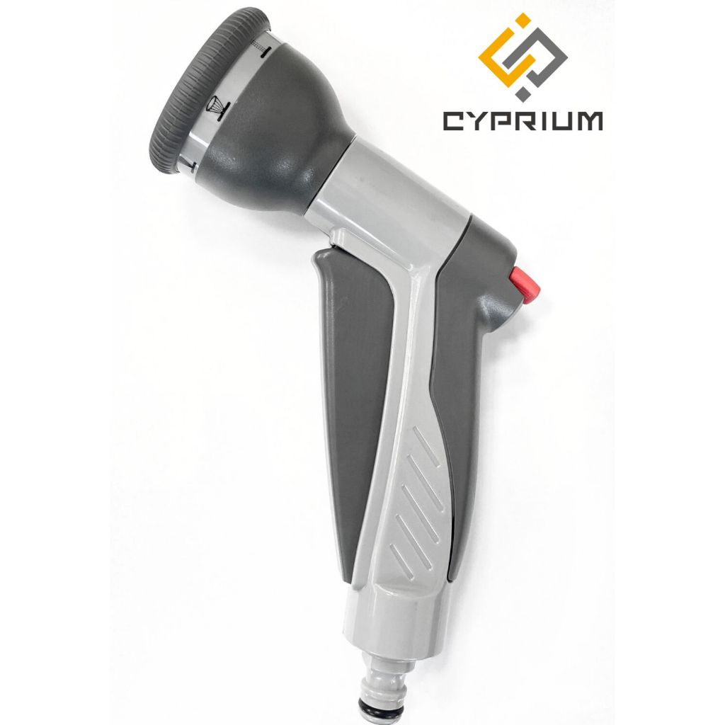 【Cyprium Tool】7段式塑膠防刮洗車水槍(含塑膠奶嘴)噴水槍 灑水槍 澆花器 洗車器