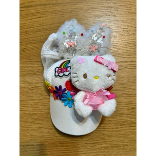 kitty可愛棒球帽子可調