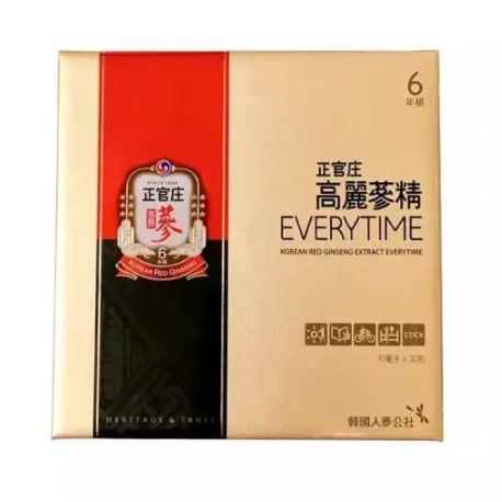 【正官庄】高麗蔘精EVERYTIME（10mlX30包/盒）