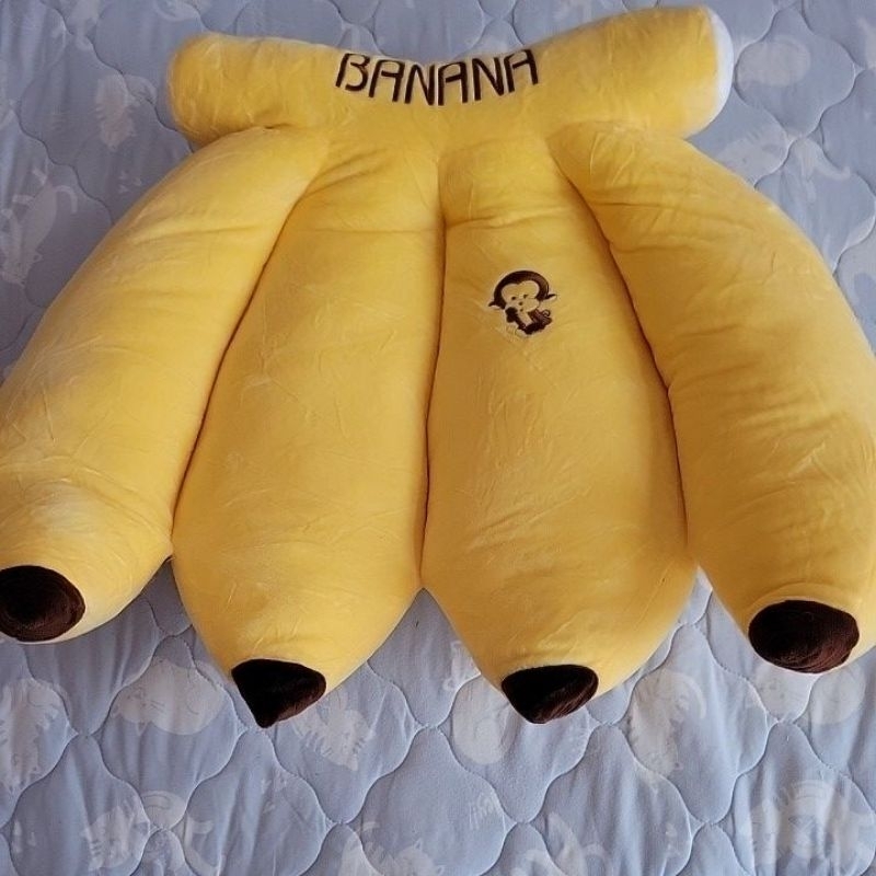 全新大尺寸香蕉串抱枕玩偶
