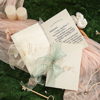《Happy wedding》婚禮用品 ins風誓言卡片 結婚致詞卡 誓言卡 新郎新娘宣示卡 手寫誓言卡片