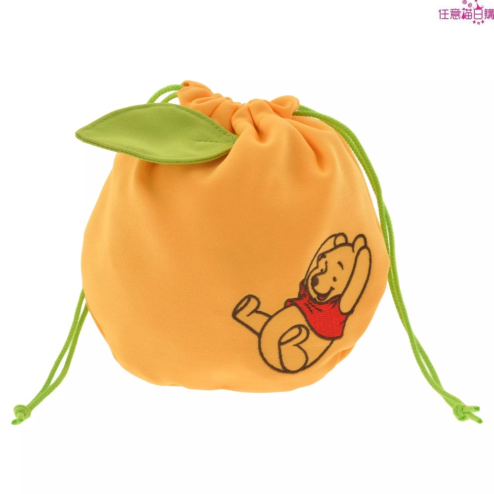 【日本空運預購】日本迪士尼 柚子維尼 柚子小熊維尼 束口袋 收納袋 YUZU POOH