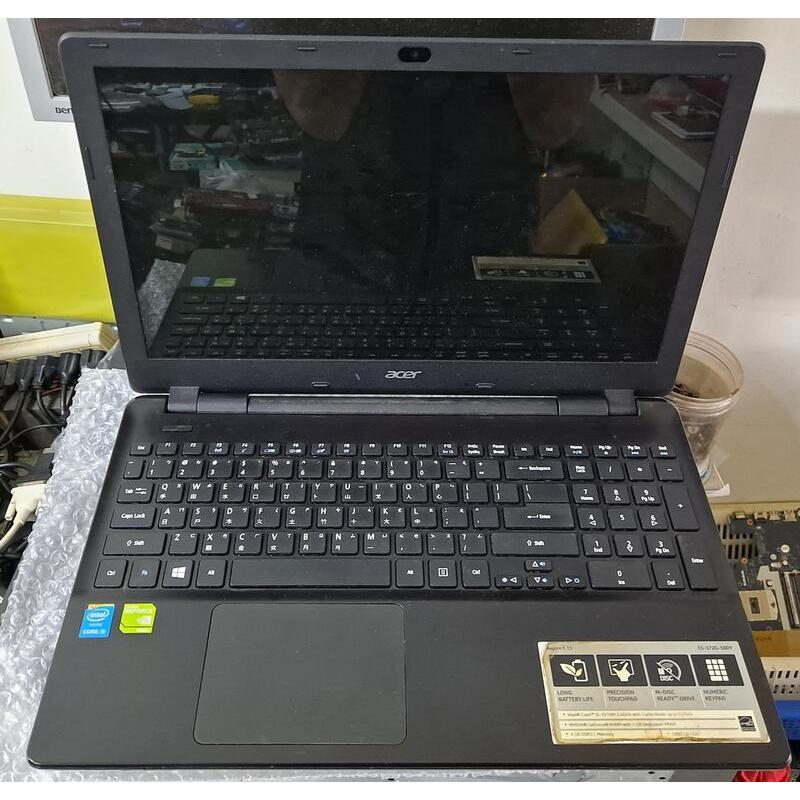 零件機/Acer E5-572G/拆賣面板,CPU,電池等零件