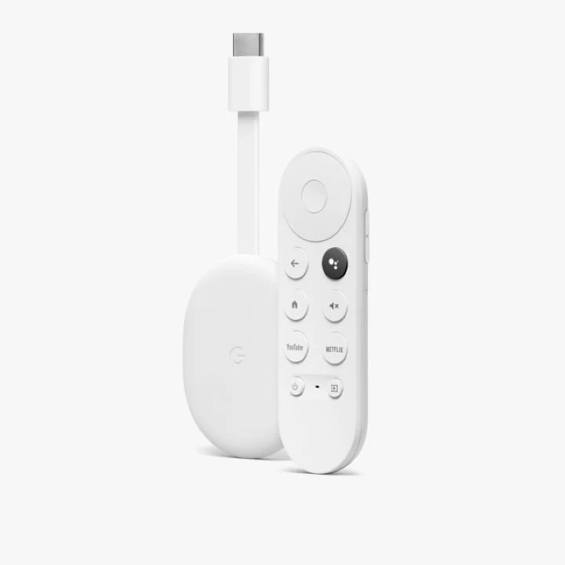 Google chromecast with Google tv 4k四代媒體串流播放器 全新為拆封/免運費