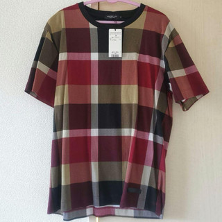 Crestbridge black label 全新 格紋 T shirt