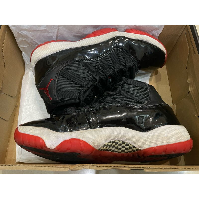 2手百元價韓國Nike Air Jordan11運動鞋/籃球鞋（25.5cm)
