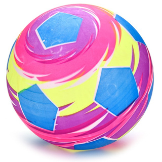 發光充氣彈力皮球22公分 閃光球 發亮球 皮球 發光皮球 彈力球 球 露營玩具 戶外玩具