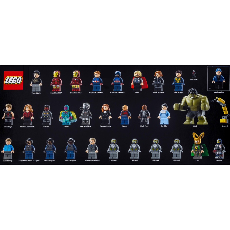 樂高LEGO 76269 復仇者大廈 人偶拆售 鋼鐵人 幻視 緋紅女巫 奧創 索爾 史塔克 凱文費吉 漫威 超級英雄