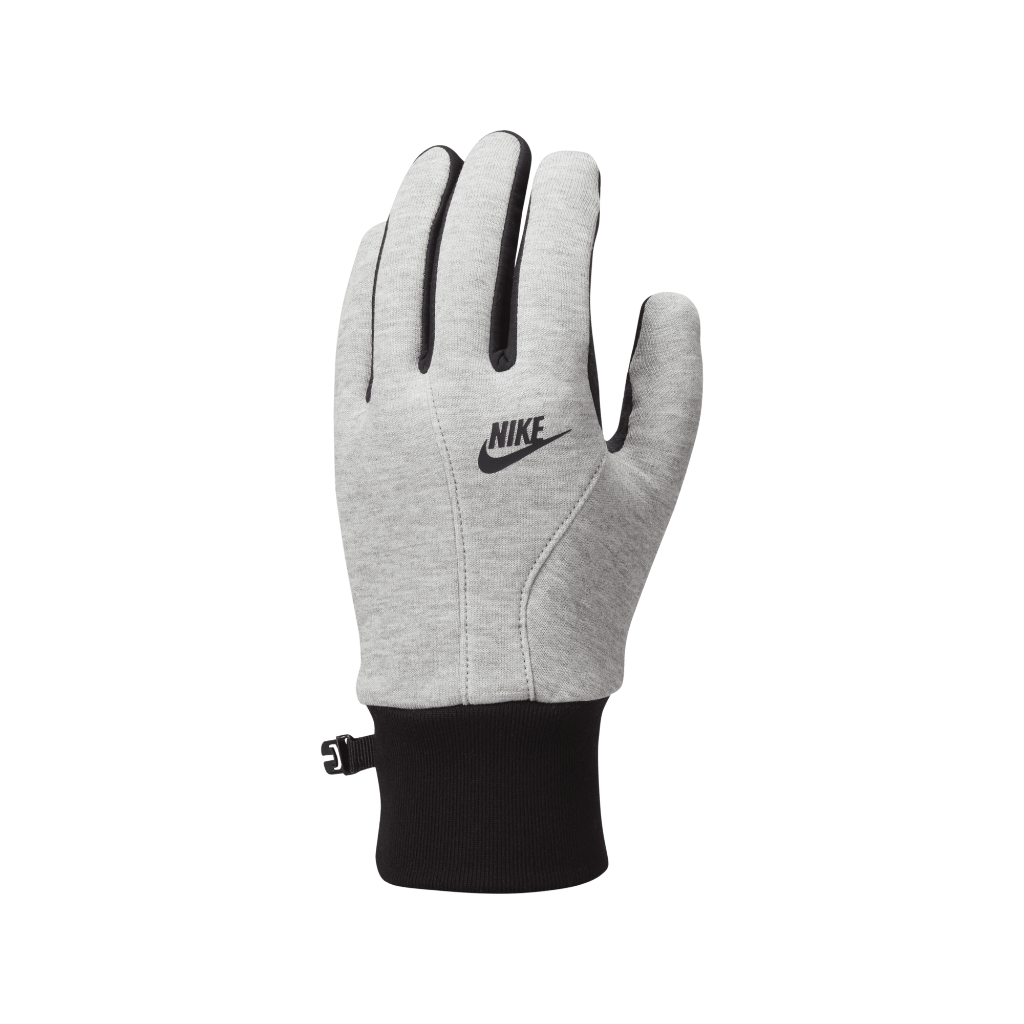 【iNTERWEAVE 誼德威】Nike Tech Fleece Gloves 內刷毛 保暖 防寒手套 (灰)