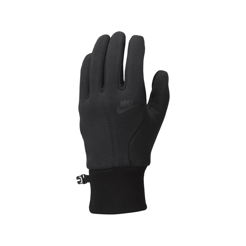 【iNTERWEAVE 誼德威】Nike Tech Fleece Gloves 內刷毛 保暖 防寒手套 (黑)