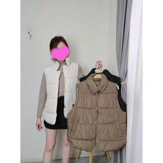 秋冬 羽絨棉背心 羽絨背心寬鬆 百搭 輕