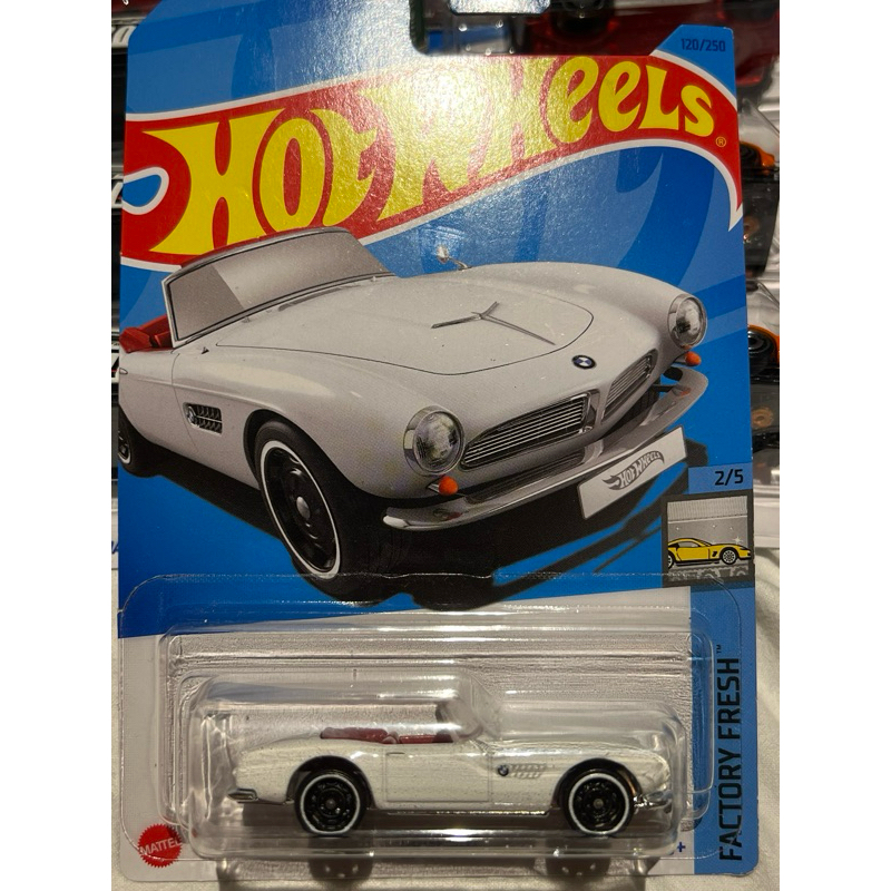 風火輪 bmw 507 初版 白 敞篷車 hot wheels 寶馬