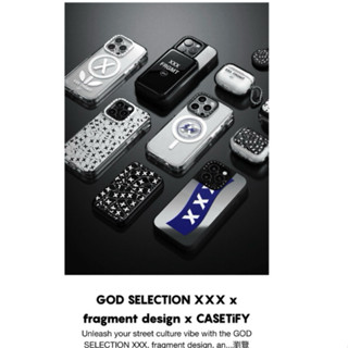Casetify 聯名 Fragment閃電藤原浩 XXX iphone14pro/15pro max手機殼/行動電源