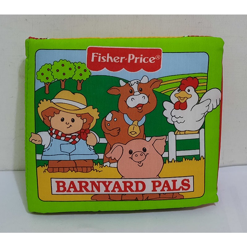 Fisher-Price 費雪 Barnyard Pals 可愛農場動物布書