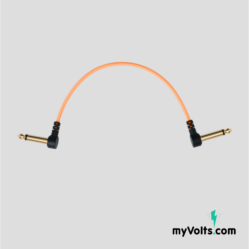 myVolts 效果器音源線 Candycords 6.3mm TS 吉他效果器導線 短導線 美國進口專業繽紛音源線