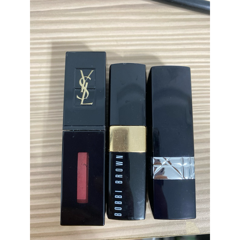 專櫃二手唇膏 Ysl/Dior/Bobbi Baown
