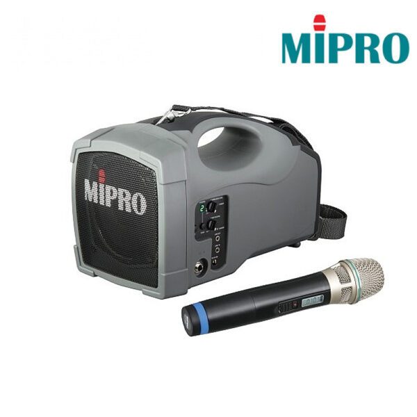 【MIPRO】MA-101B/ACT-32H 肩掛式無線擴音器+ACT-32H 手握式無線麥克風