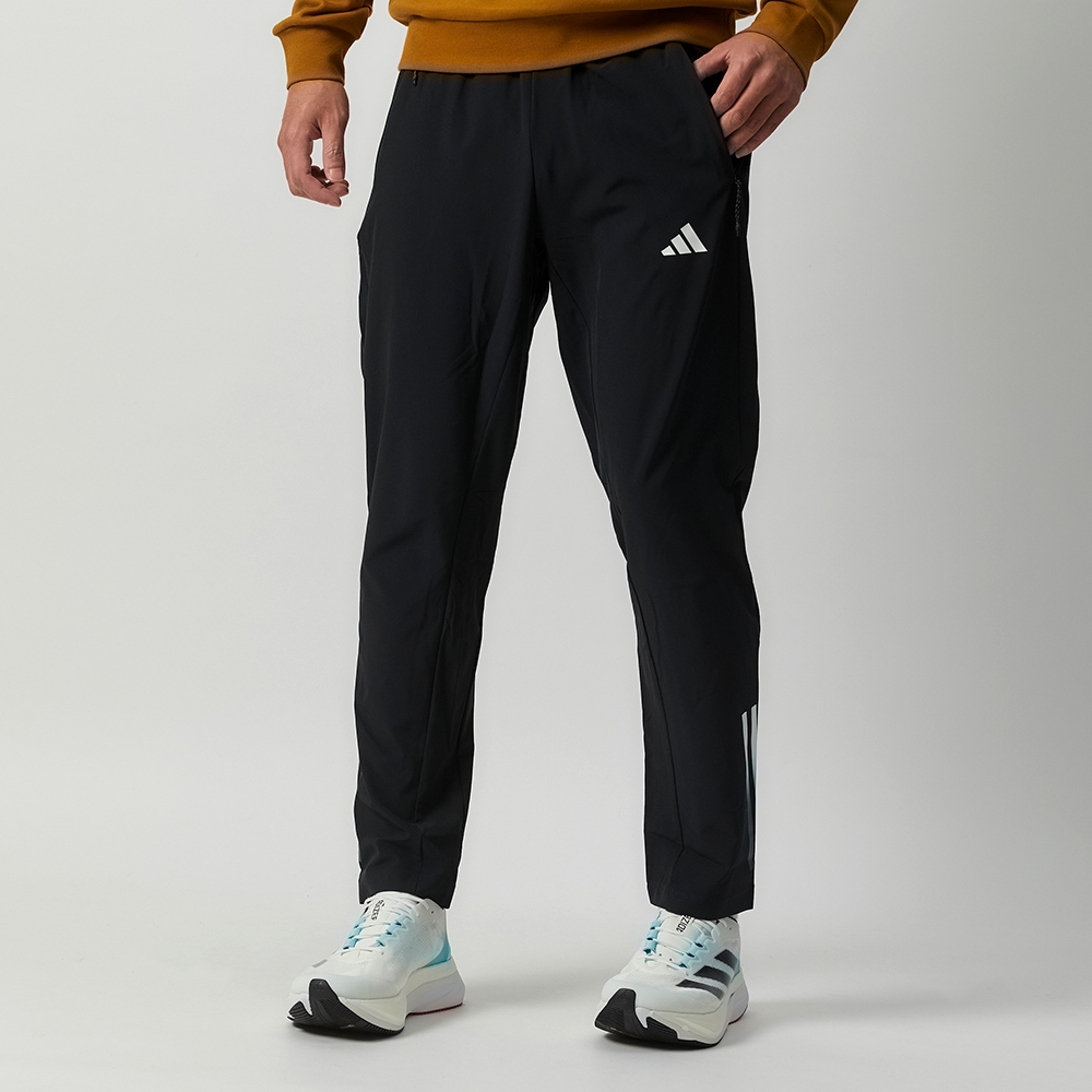 Adidas Train Icons 男 黑色 休閒 運動 訓練 拉鍊 口袋 長褲 IM2319