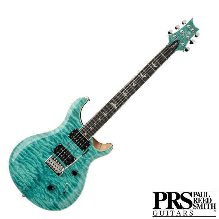 PRS SE Custom 24 Quilt Turquoise 電吉他【又昇樂器.音響】