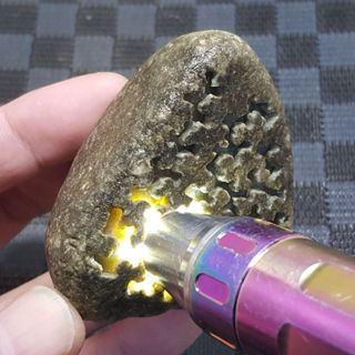 【馬克賭石】莫西砂156g【緬甸翡翠、翡翠原石、賭石】※CS-016