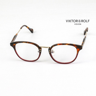 VIKTOR & ROLF 70-0224 V&R眼鏡｜潮流復古文藝玳瑁全框眼鏡 男生女生品牌眼鏡框【幸子眼鏡】