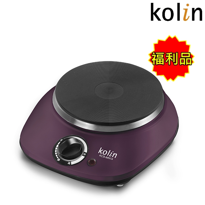 【歌林 Koiln】黑晶電子爐 平底鍋具適用 不挑鍋具 KCS-MN14(福利品) 免運費