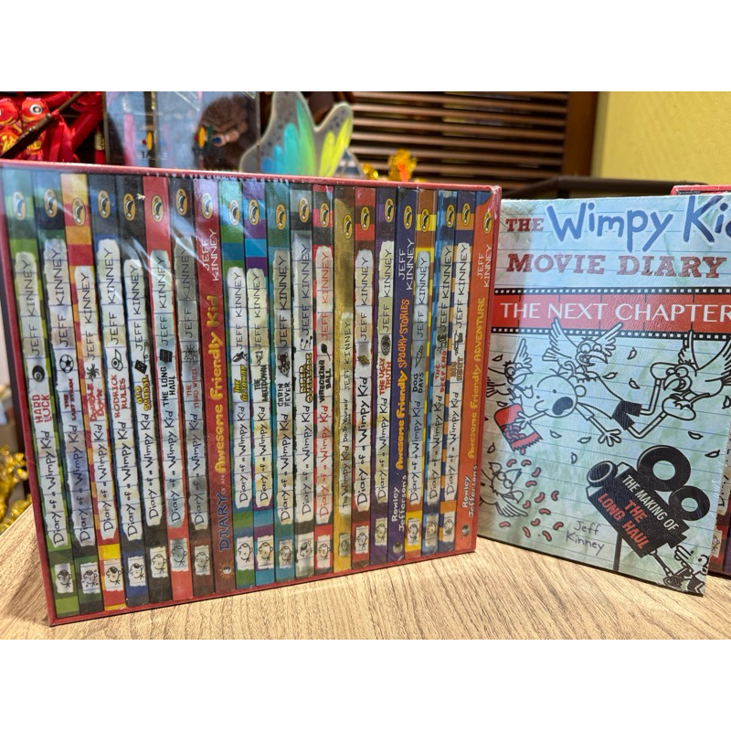 快速出貨現貨最新版全新1~23冊小屁孩日記Diary of a Wimpy Kid Books全套23冊遜咖日記兒童繪本