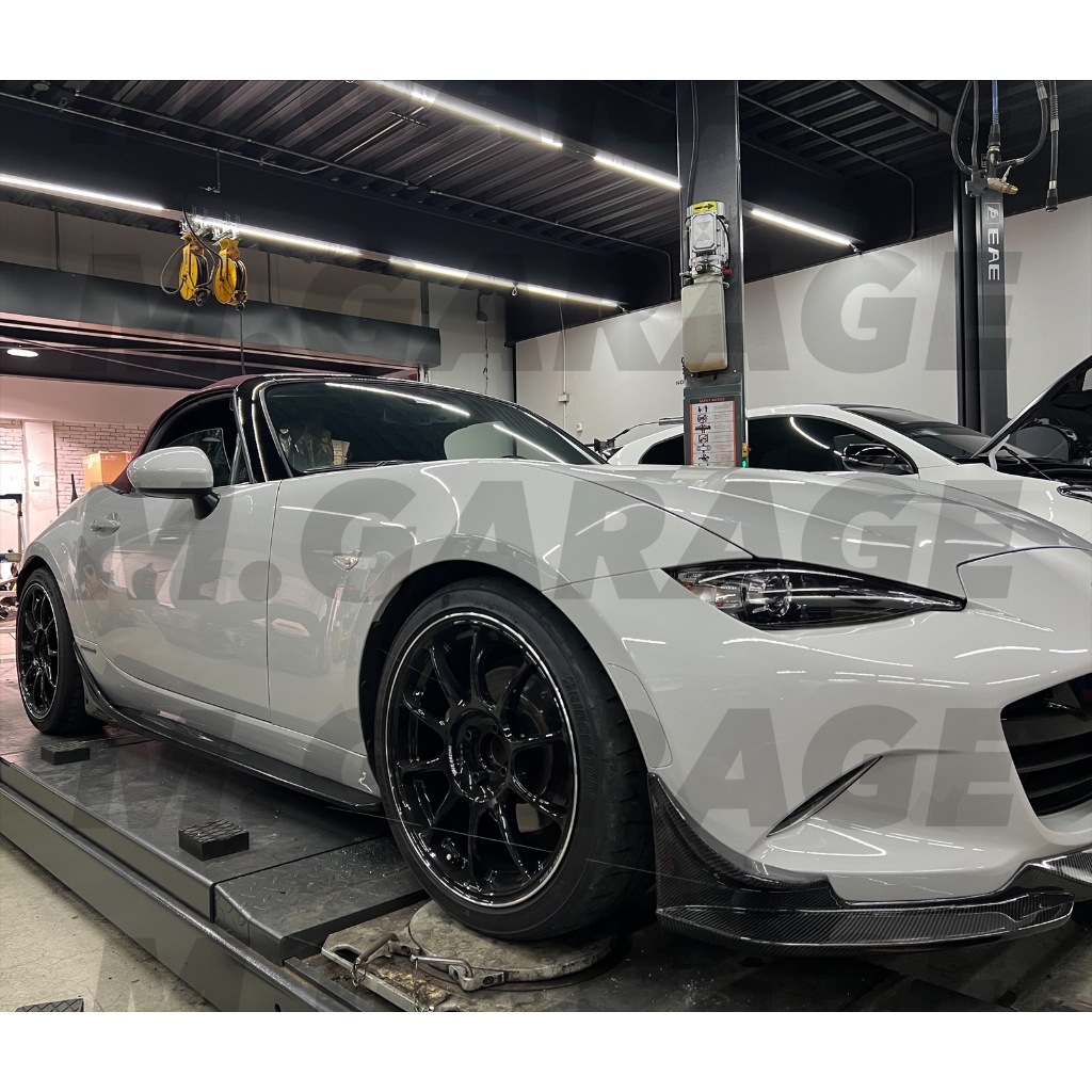 【M.GARAGE】MAZDA MX5 ND GV GarageVary 碳纖維 前下巴 側裙 後下巴 實裝 改裝 套件