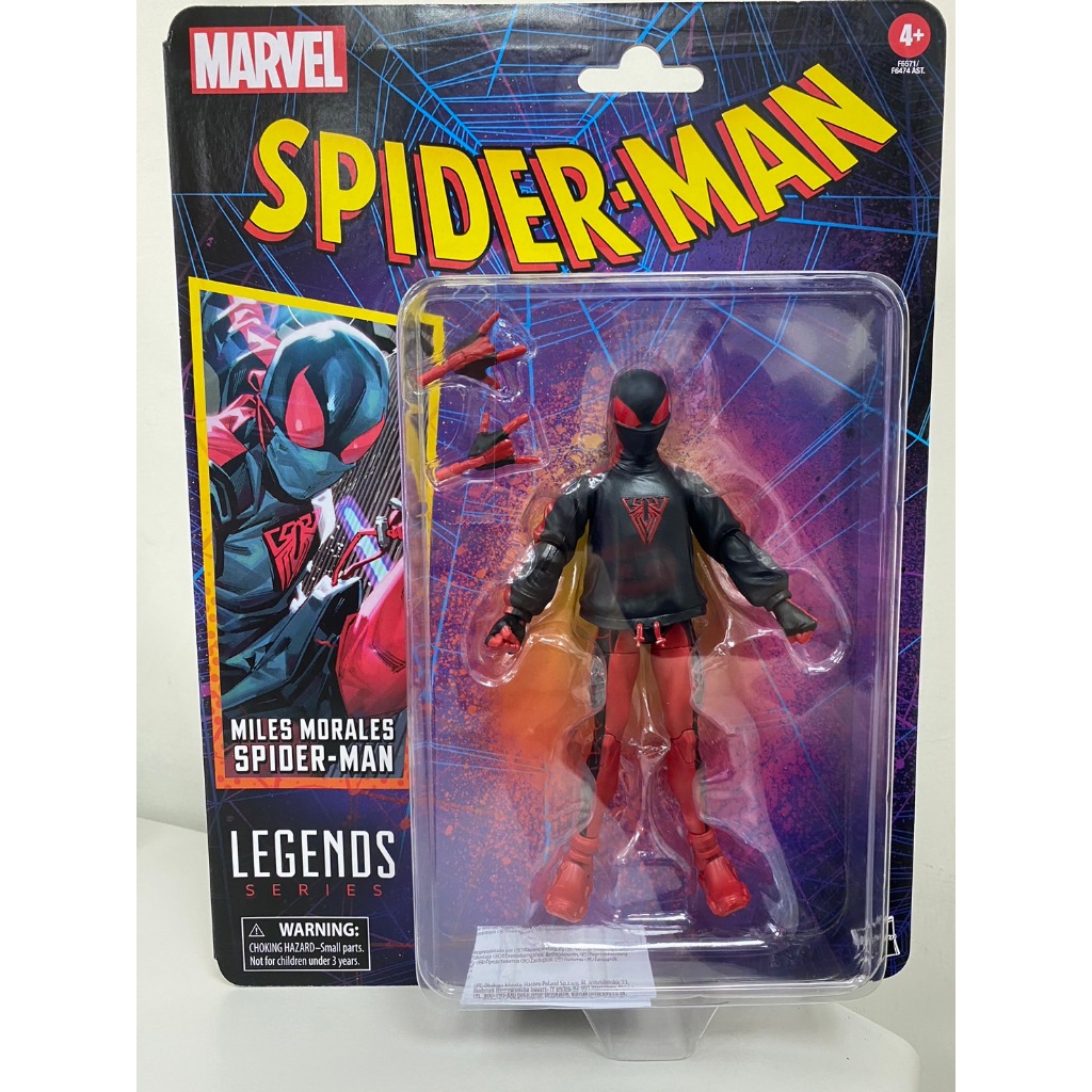 【超萌行銷】現貨 漫威 Marvel Legends 蜘蛛人 6吋 復古吊卡 邁爾斯 MILES MORALES